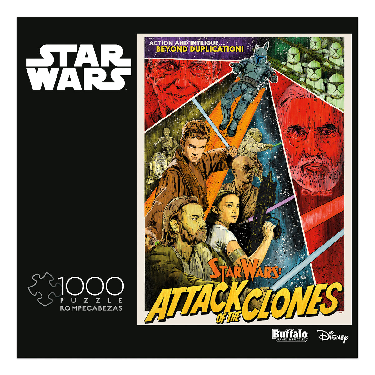 Star Wars™ Attack of the Clones -  1000 Piece Jigsaw Puzzle