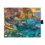 Gold Collection: Cinque Terre Seas – 1000 Piece Jigsaw Puzzle