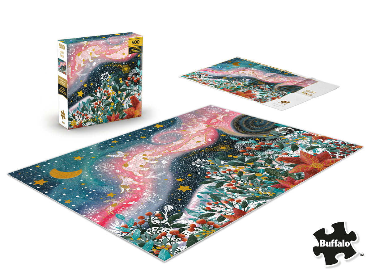Gold Collection: Celestial Animals 500 Piece Puzzle