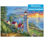 Gold Collection – Evening Watch 500 Piece Jigsaw Puzzle - Abraham Hunter
