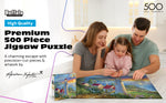 Gold Collection – Evening Watch 500 Piece Jigsaw Puzzle - Abraham Hunter