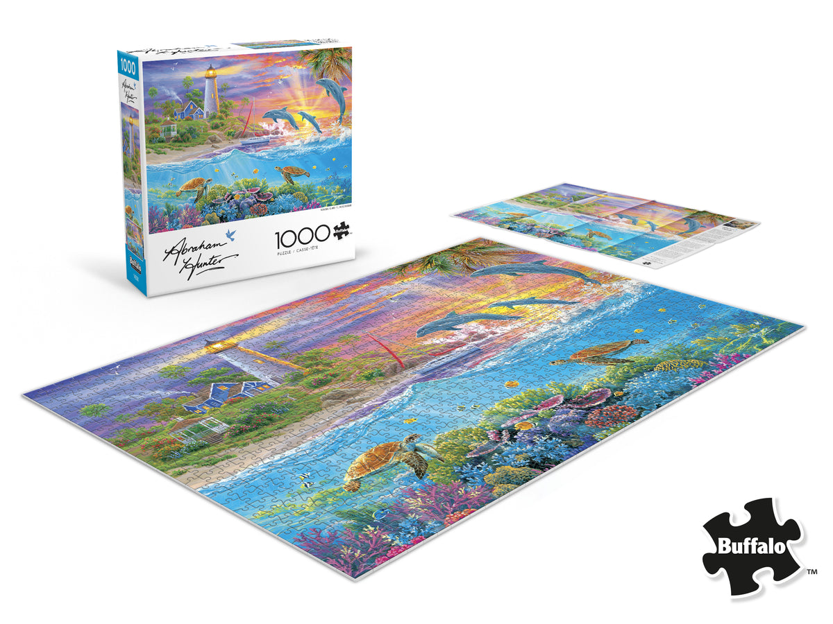 Abraham Hunter: Paradise Island 1000 Piece Puzzle
