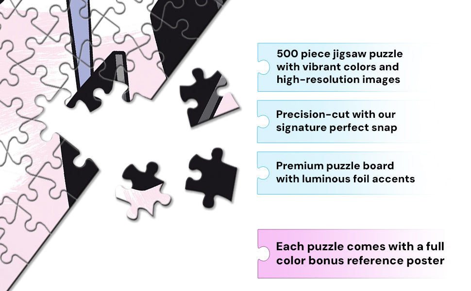 Silver Select: Disney Mickey's Music 500 Piece Puzzle