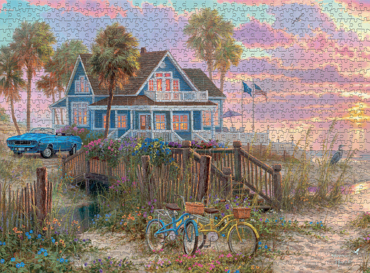 Abraham Hunter: Beach Life 1000 Piece Puzzle