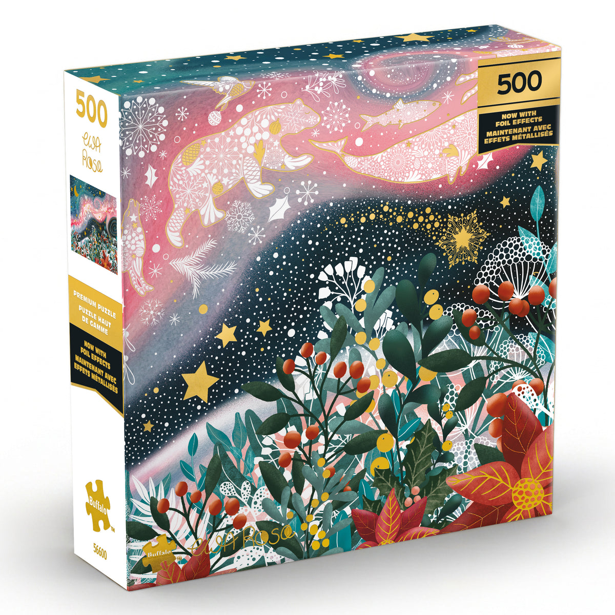 Gold Collection: Celestial Animals 500 Piece Puzzle
