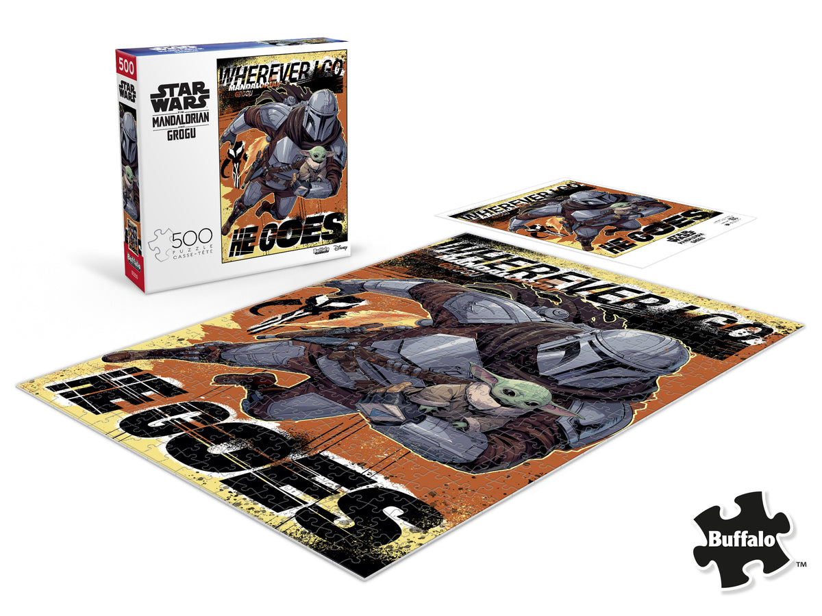 Star Wars: The Mandalorian and Grogu 500 Piece Jigsaw Puzzle