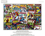 Silver Select: Marvel Comic Collage 2000 Piece Puzzle