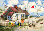 Charles Wysocki Root Beer Break at the Butterfields 300 Large Piece Jigsaw Puzzle Art