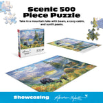 Abraham Hunter Mountain Morning 500 Piece Jigsaw Puzzle