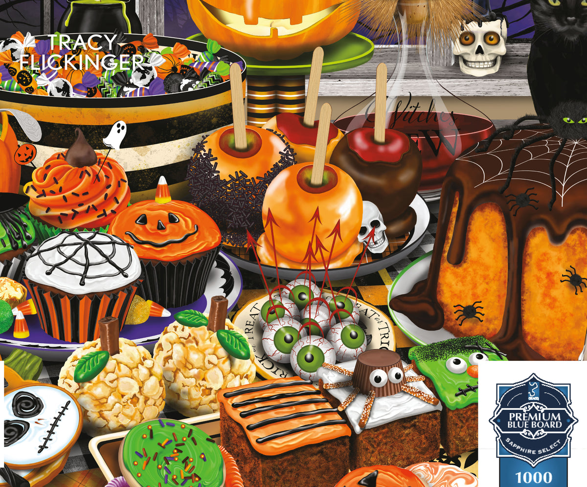 Tracey Flickinger Halloween Haul 1000 Piece puzzle - Sapphire Select