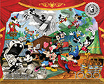 Silver Select: Thomas Kinkade: Mickey Through the Years 1000 Piece Puzzle