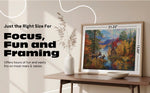 Gold Collection – Adirondack Lake 500 Piece Jigsaw Puzzle - Abraham Hunter
