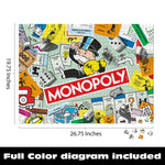 Monopoly Collage 1000 Piece Puzzle