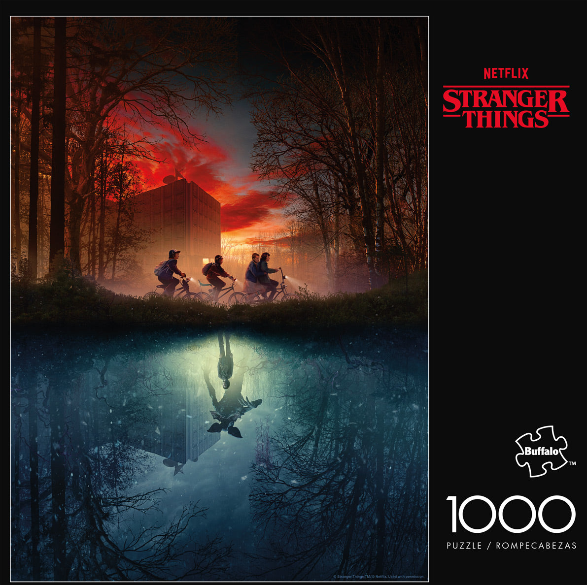 Stranger Things Missing Friends 1000 Piece Jigsaw Puzzle