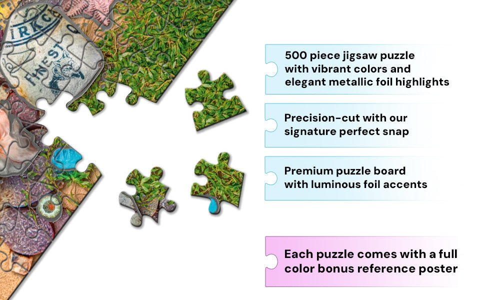 Silver Select - Aimee Stewart: Beachcomber's Bounty 500 Piece Puzzle