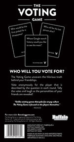 The Voting Game Back of Box