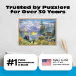 Abraham Hunter Mountain Morning 500 Piece Jigsaw Puzzle