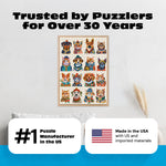 Gold Collection: Dressy Dogs, Cozy Cats 500 Piece Puzzle