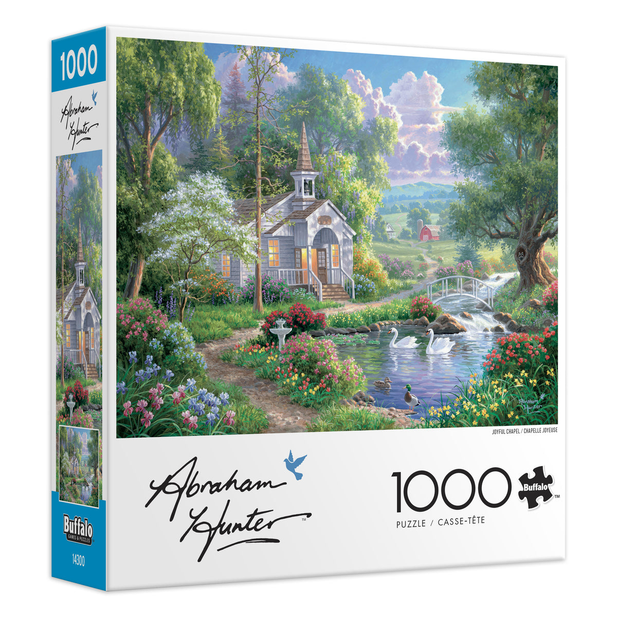 Abraham Hunter: Joyful Chapel 1000 Piece Puzzle