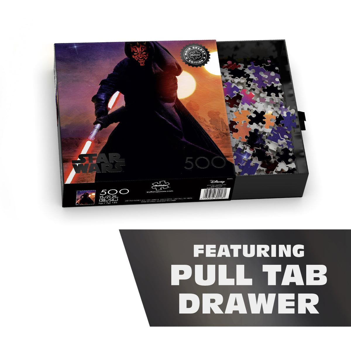 500pc Noir Select: Star Wars - Sinister Shadow