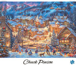 Sapphire Select: Twilight Winter Village 1000 Piece Puzzle