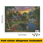 Gold Collection: Mountain Paradise 1000 Piece Puzzle