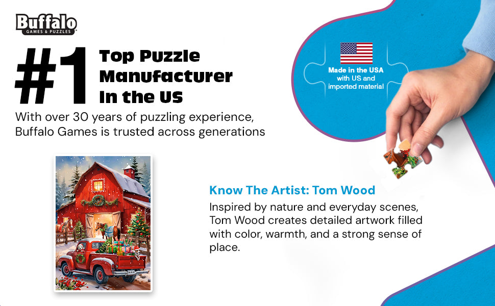 Country Life: Delivering Christmas 500 Piece Jigsaw Puzzle