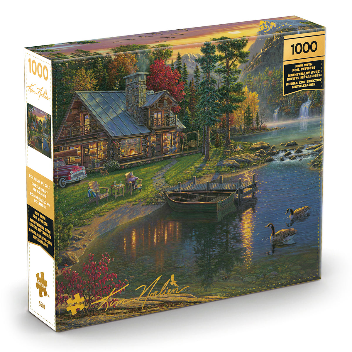 Gold Collection: Mountain Paradise 1000 Piece Puzzle