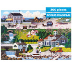 Charles Wysocki: Cricket Hawk Harbor 1000 Piece Puzzle