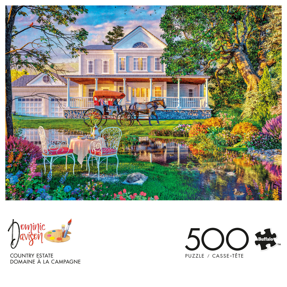 Country Life: Country Estate 500 Piece Puzzle