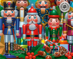 Silver Select Nutcrackers for Christmas 1000 Piece Puzzle