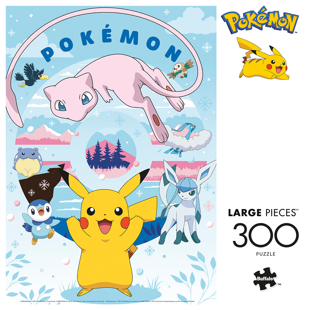 Pokemon: Winter Frolic 300 Piece Jigsaw Puzzle