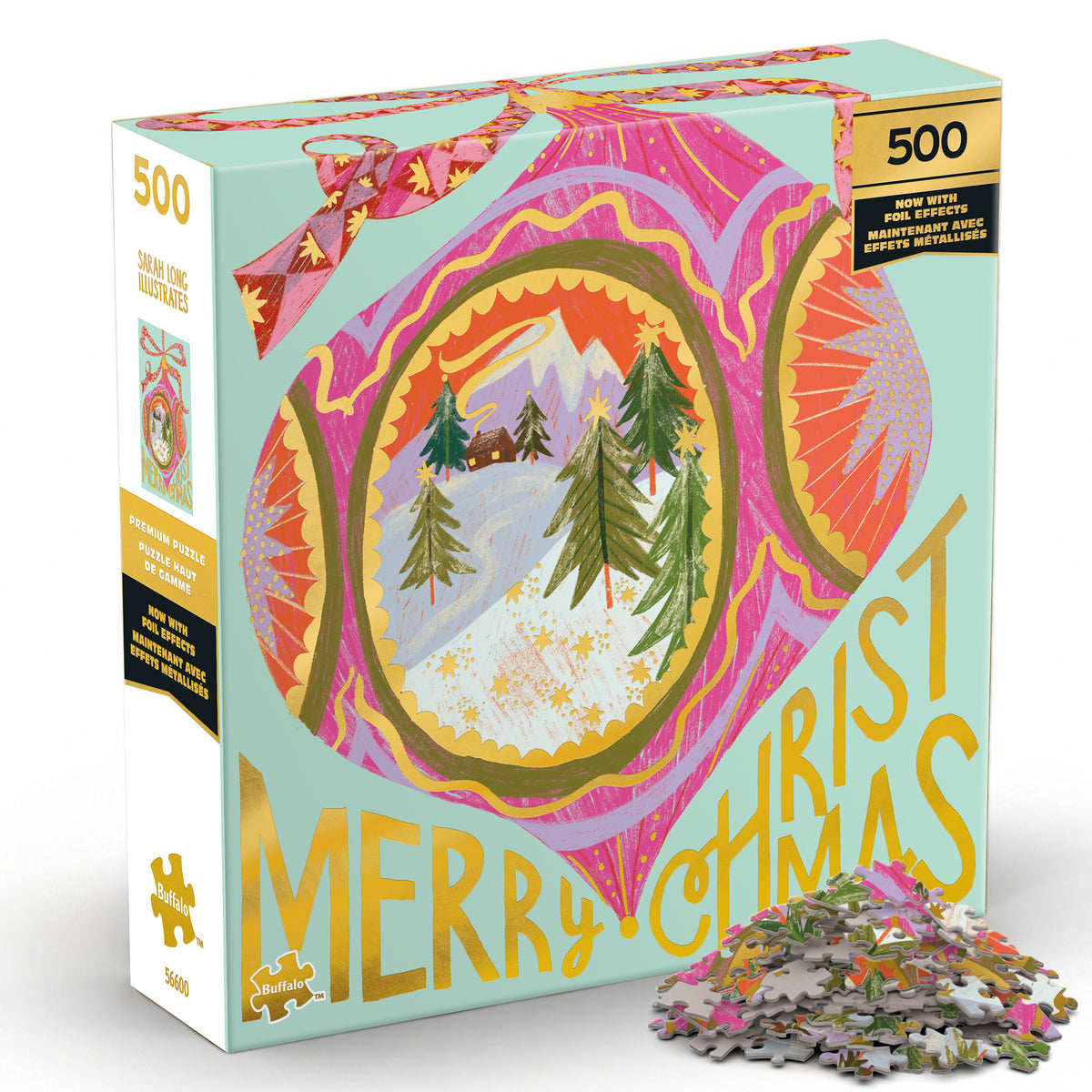 Gold Collection: Christmas Bauble 500 Piece Puzzle