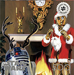 Star Wars Silver/Noir Select: All I Want for Christmas is R2 500 Piece Jigsaw Puzzle