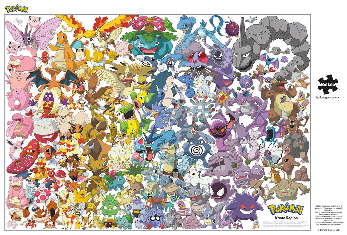 Pokémon™ Silver Select Kanto 151 - 500 Piece Jigsaw Puzzle