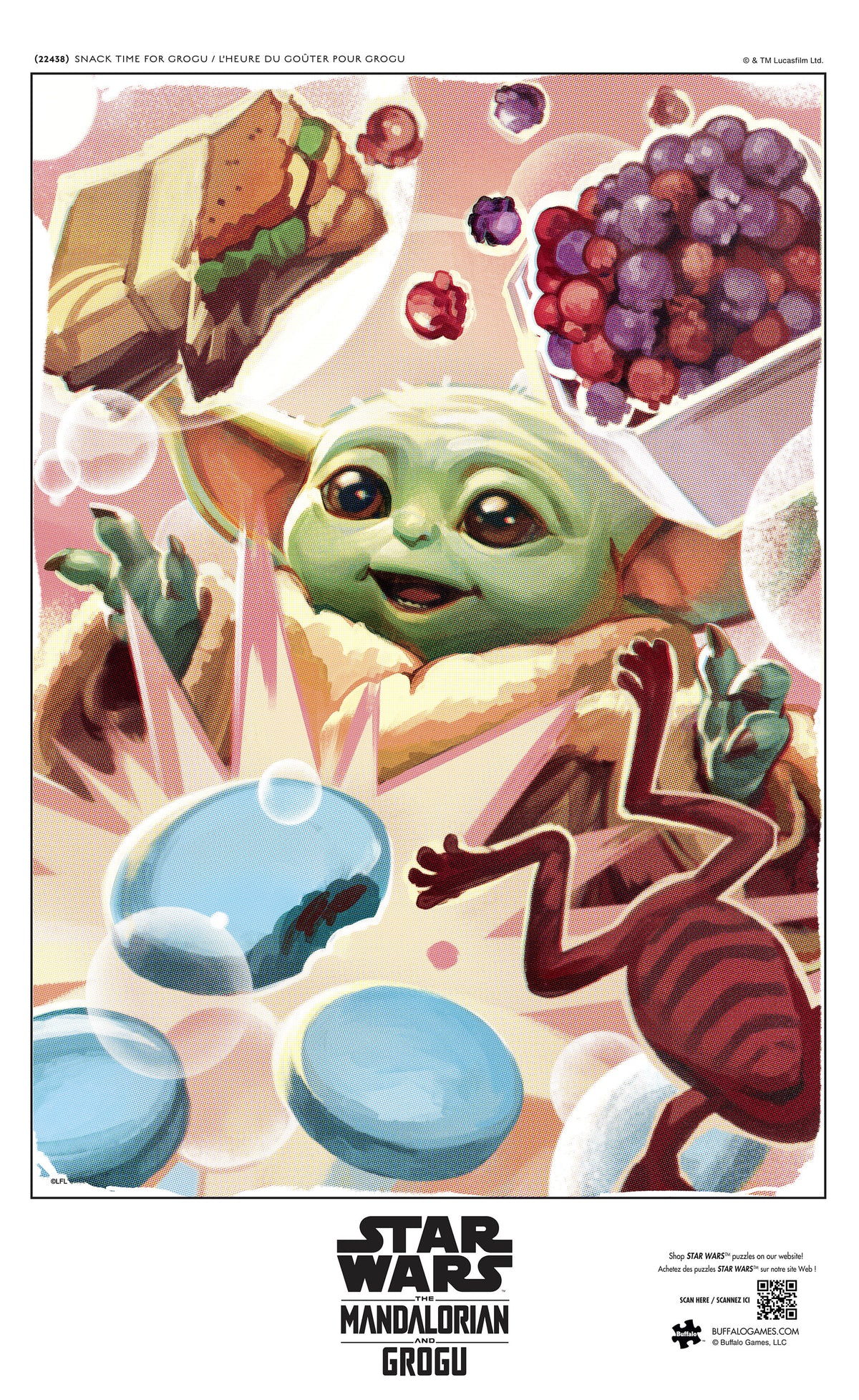 Star Wars: Snack Time for Grogu 300 Piece Puzzle