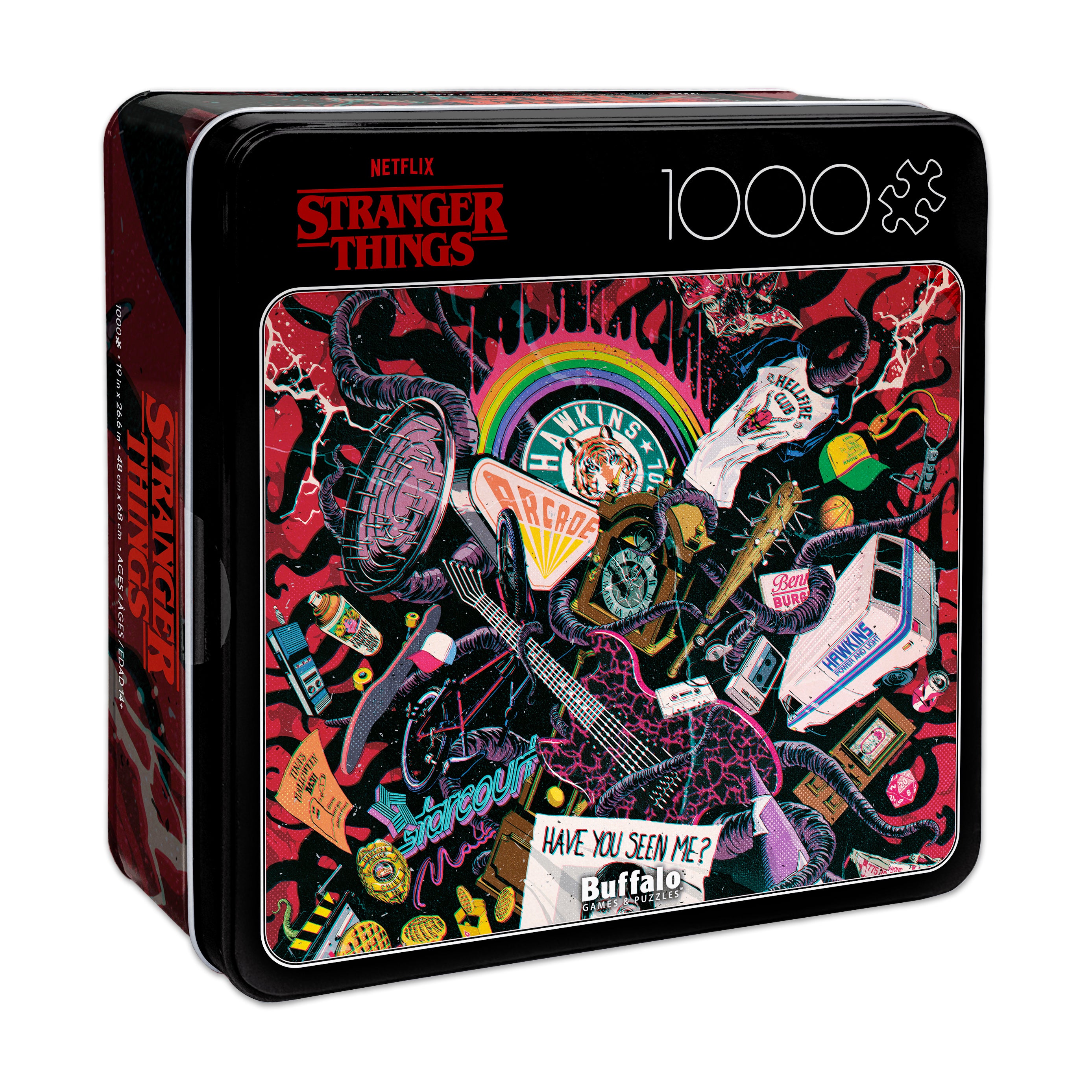 Stranger Things - 1000 Piece Collector's Tin Jigsaw Puzzle