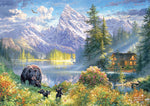 Abraham Hunter Mountain Morning 500 Piece Jigsaw Puzzle
