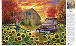Abraham Hunter: Old Glory Farmstead 500 Piece Puzzle