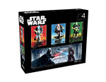 Star Wars 4 in 1 Multipack Jigsaw Puzzle 300-Piece - 500-Piece Puzzles