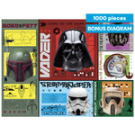 Star Wars Helmets 1000 Piece puzzle for Adults - Sapphire Select