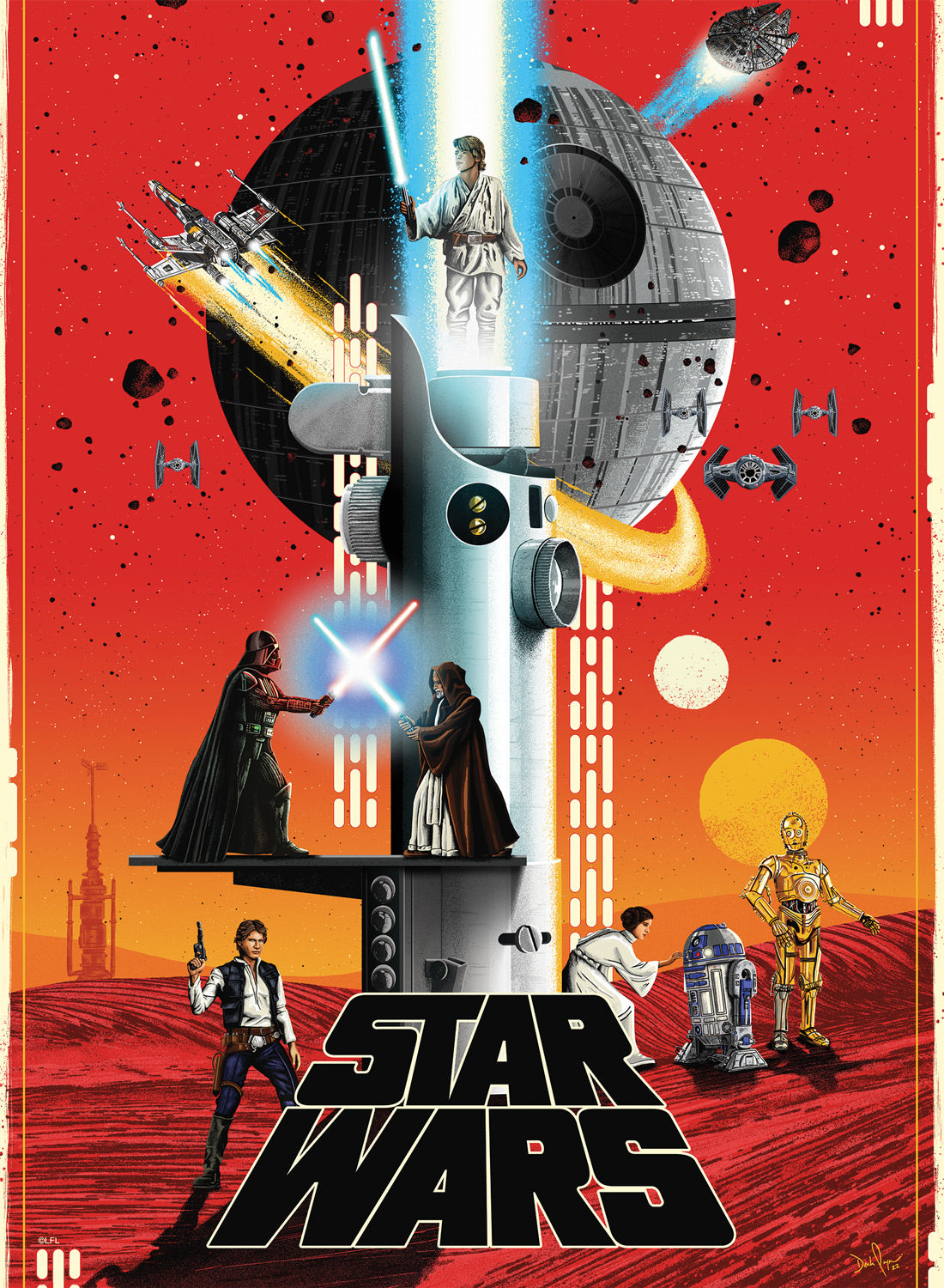 Star Wars 4 in 1 Multipack Jigsaw Puzzle 300-Piece - 500-Piece Puzzles