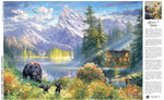 Abraham Hunter Mountain Morning 500 Piece Jigsaw Puzzle