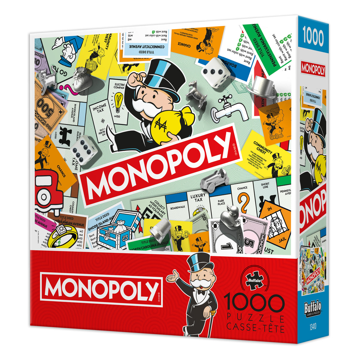 Monopoly Collage 1000 Piece Puzzle
