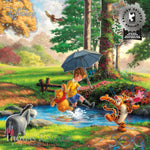 Thomas Kinkade Disney Silver Select: Winnie the Pooh 500 Piece Puzzle